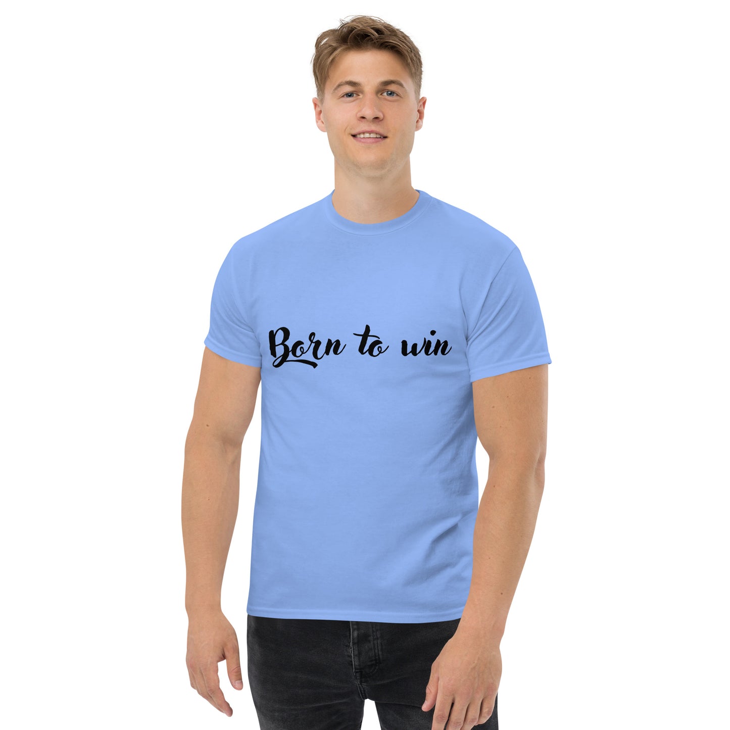 Klassisches Unisex T-Shirt - Born to win