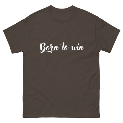 Klassisches Unisex T-Shirt - Born to win