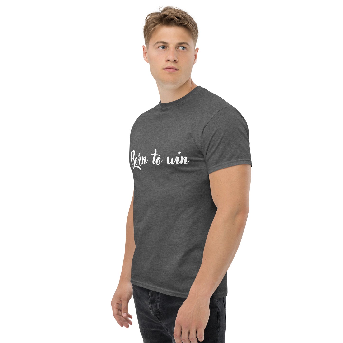 Klassisches Unisex T-Shirt - Born to win