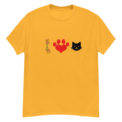 Klassisches Unisex T-Shirt- Katzenliebhaber2