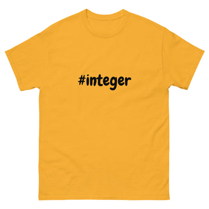 Klassisches Unisex T-Shirt #integer