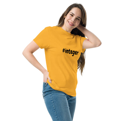 Klassisches Unisex T-Shirt #integer