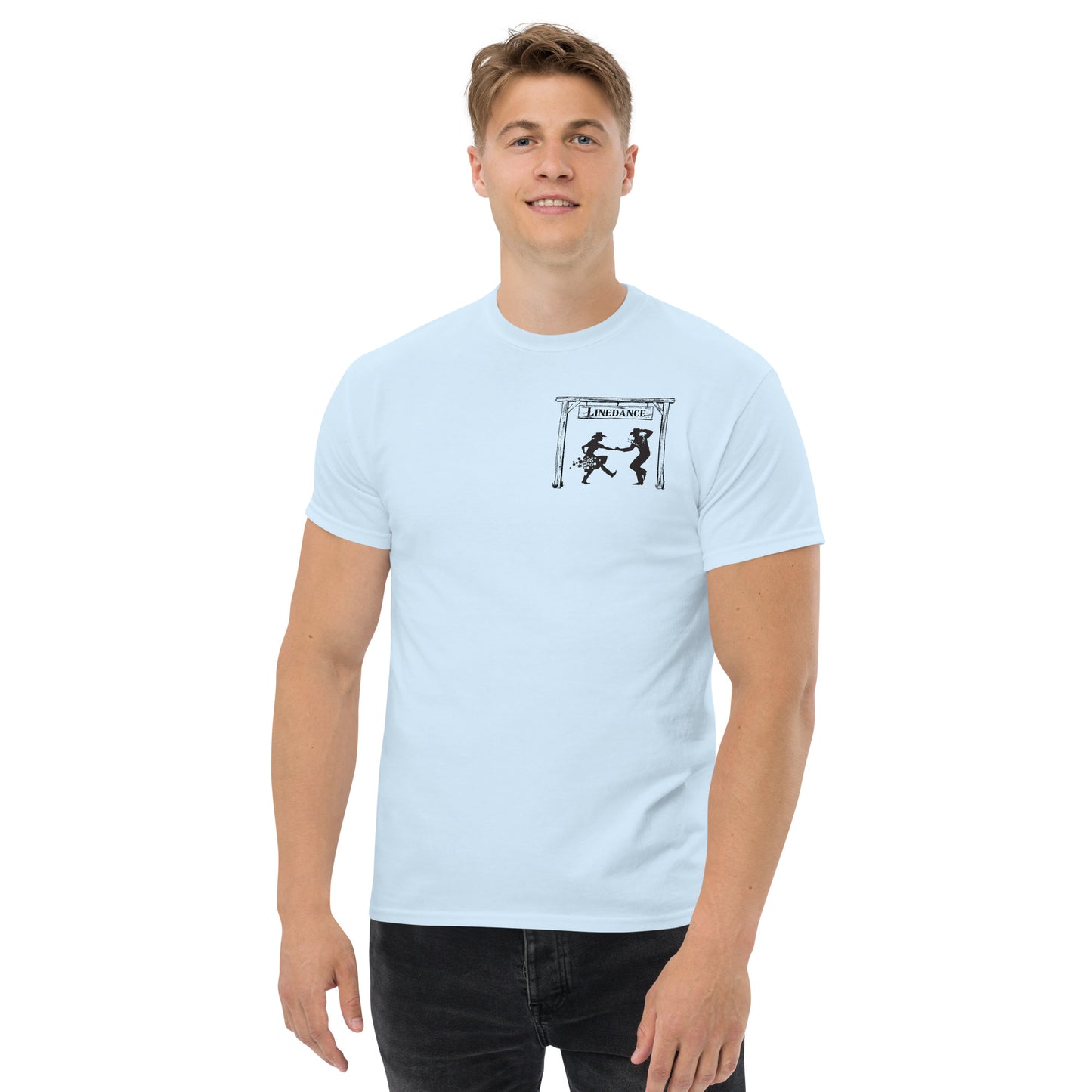 Klassisches Unisex T-Shirt - Line Dance