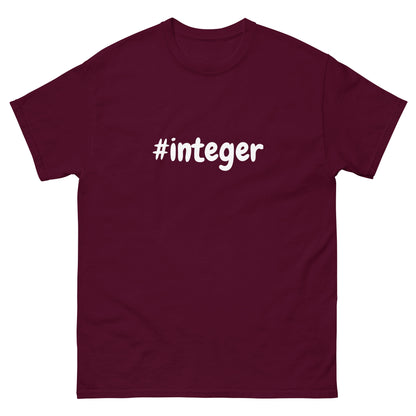 Klassisches Unisex T-Shirt - #integer