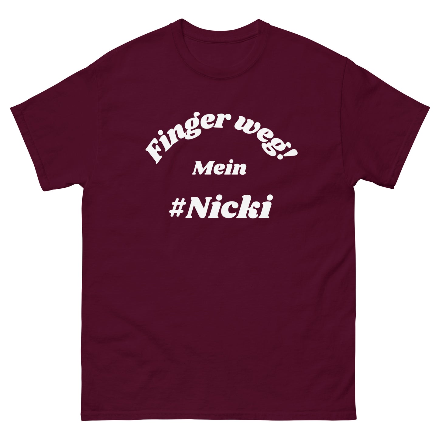 Klassisches Unisex T-Shirt- Nicki