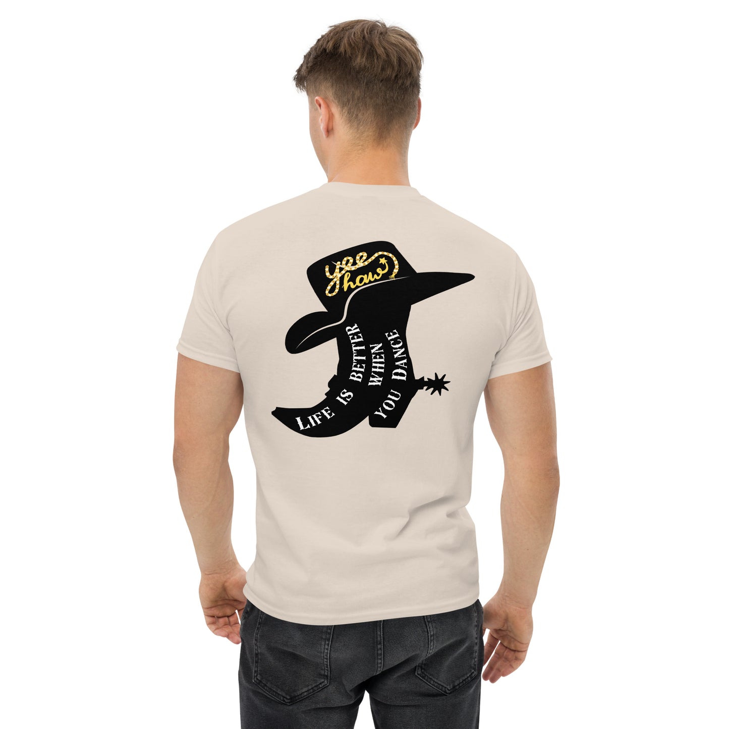 Klassisches Unisex T-Shirt - Line Dance