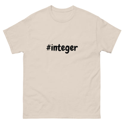 Klassisches Unisex T-Shirt #integer