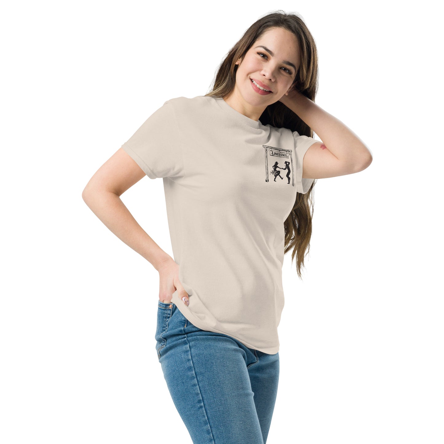 Klassisches Unisex T-Shirt - Line Dance