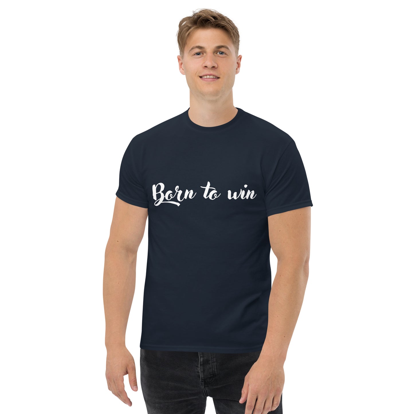 Klassisches Unisex T-Shirt - Born to win