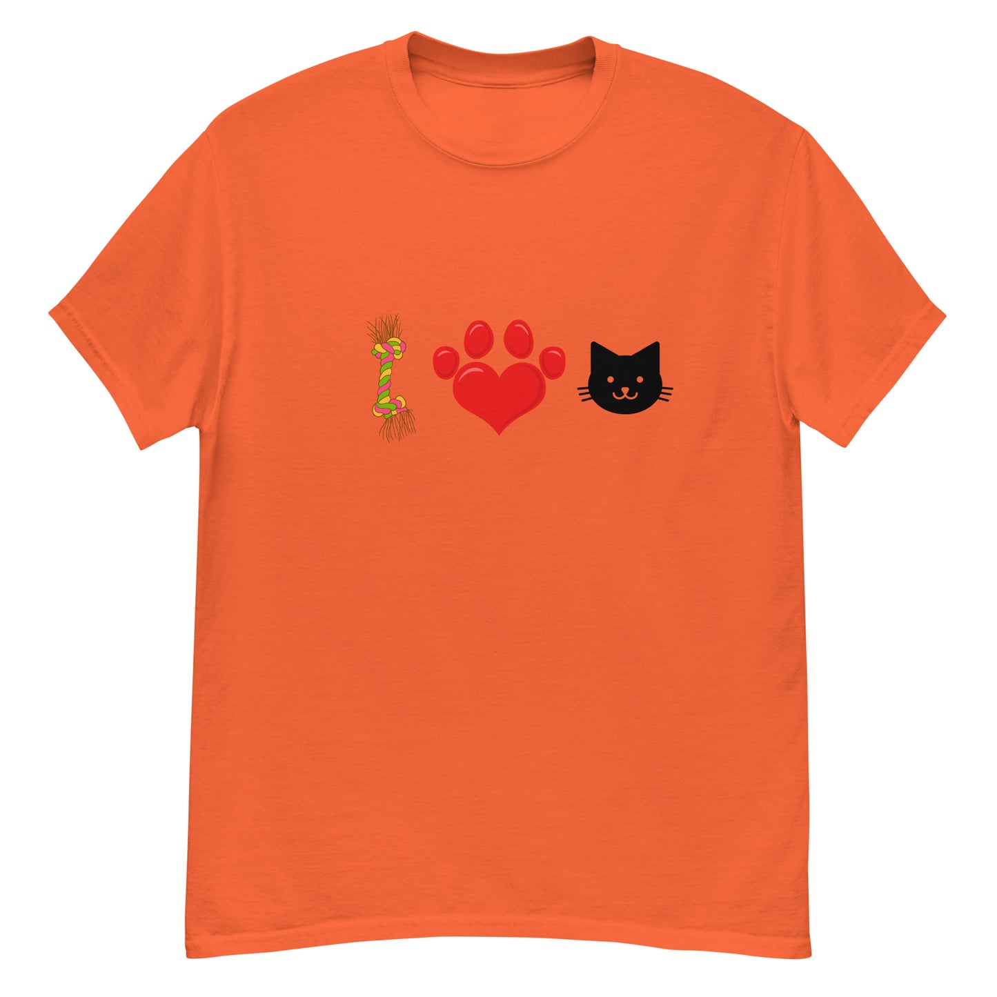 Klassisches Unisex T-Shirt- Katzenliebhaber2