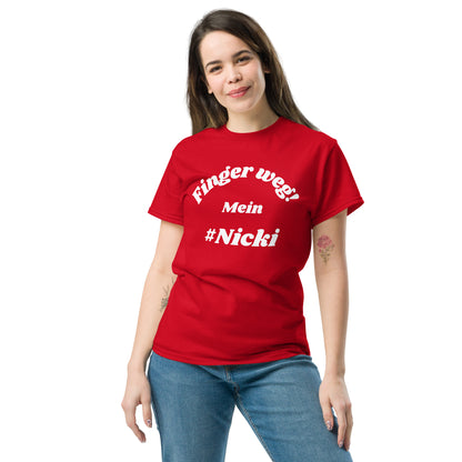 Klassisches Unisex T-Shirt- Nicki