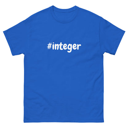 Klassisches Unisex T-Shirt - #integer