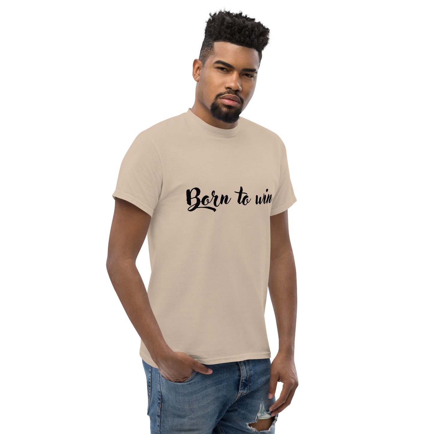 Klassisches Unisex T-Shirt - Born to win