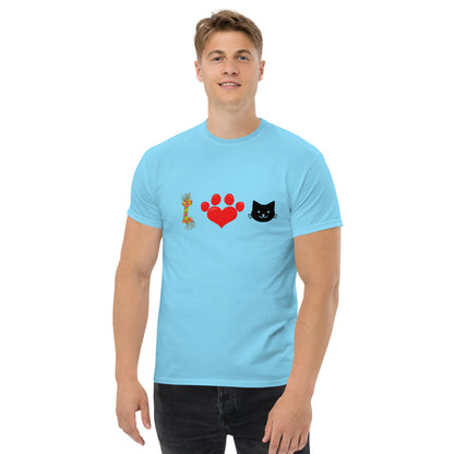 Klassisches Unisex T-Shirt- Katzenliebhaber2