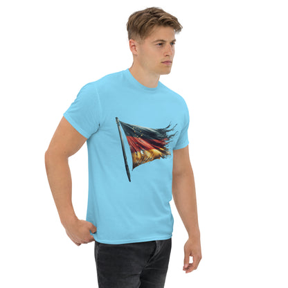 Klassisches Unisex T-Shirt - Deutschlandfahne