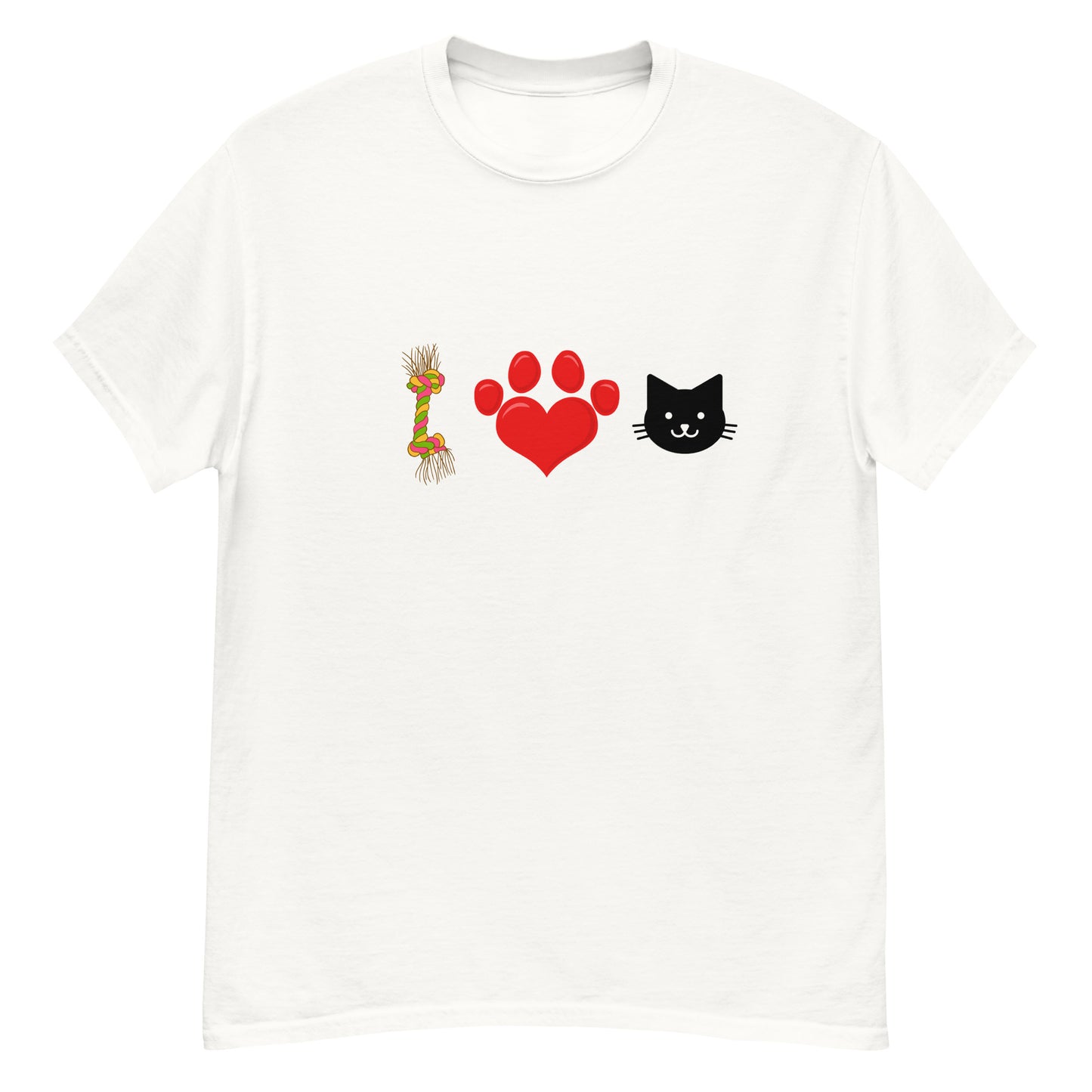 Klassisches Unisex T-Shirt- Katzenliebhaber2