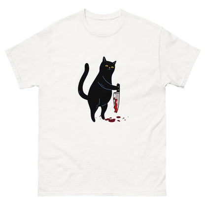 Klassisches Unisex T-Shirt - Mörderkatze