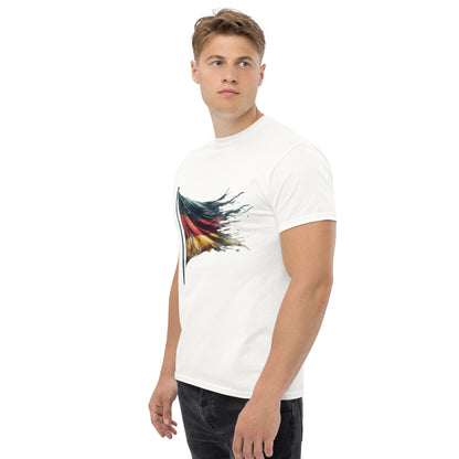 Klassisches Unisex T-Shirt - Deutschlandfahne