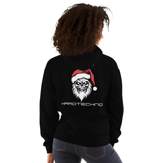 Unisex-Kapuzenpullover -Merry Hardtechno