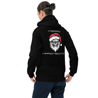 Unisex-Kapuzenpullover -Merry Hardtechno