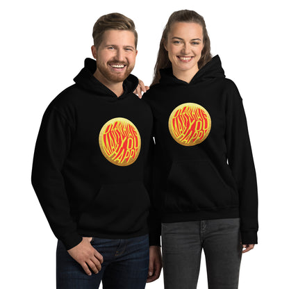 Unisex-Kapuzenpullover - Happy