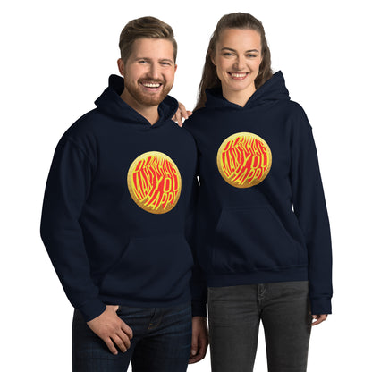 Unisex-Kapuzenpullover - Happy