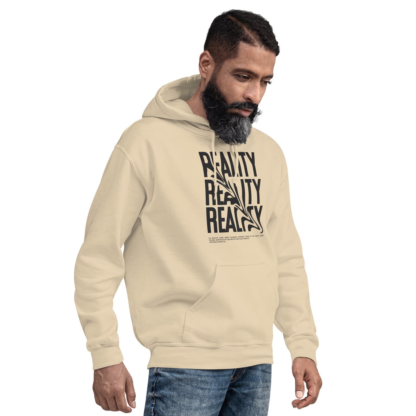 Unisex-Kapuzenpullover - Reality