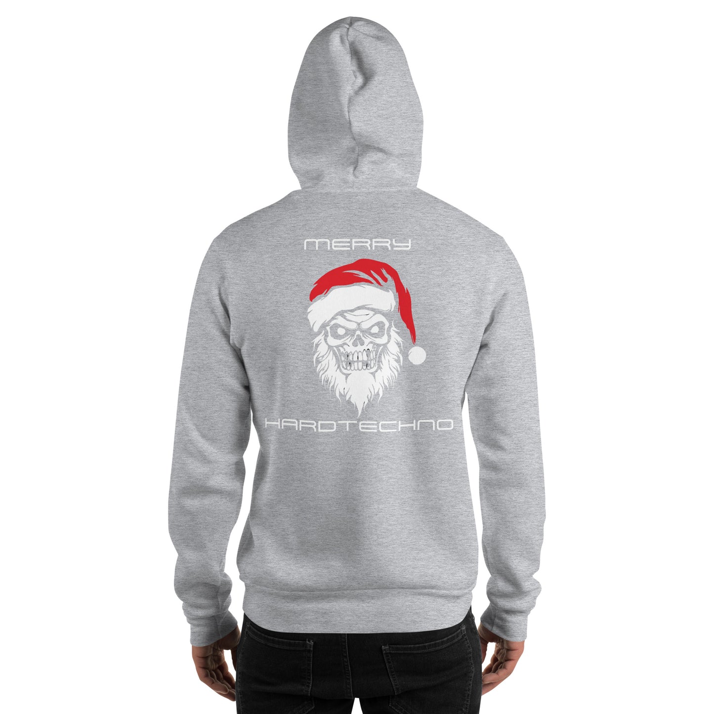 Unisex-Kapuzenpullover -Merry Hardtechno