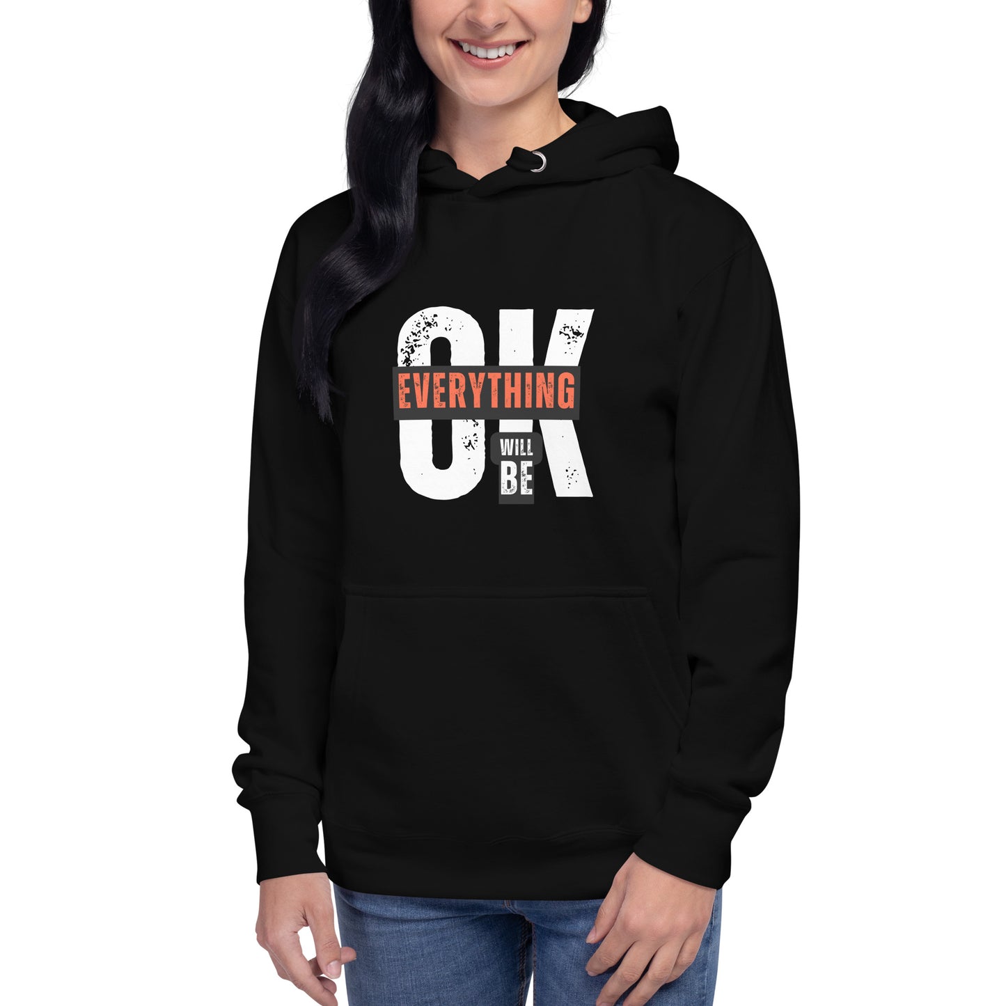 Unisex-Kapuzenpullover - OK