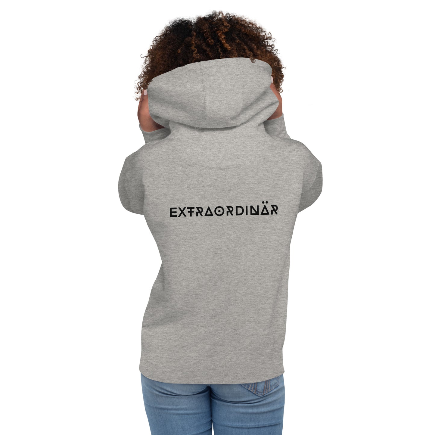 Unisex-Kapuzenpullover - extraordinär