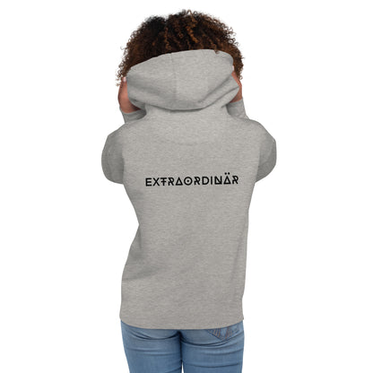 Unisex-Kapuzenpullover - extraordinär