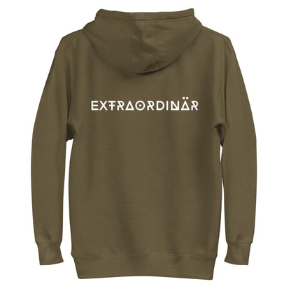 Unisex-Kapuzenpullover - extraordinär