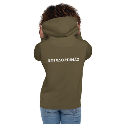 Unisex-Kapuzenpullover - extraordinär