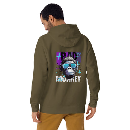 Unisex-Kapuzenpullover - Bad Monkey