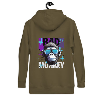 Unisex-Kapuzenpullover - Bad Monkey