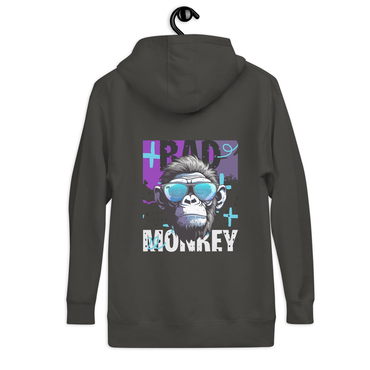 Unisex-Kapuzenpullover - Bad Monkey