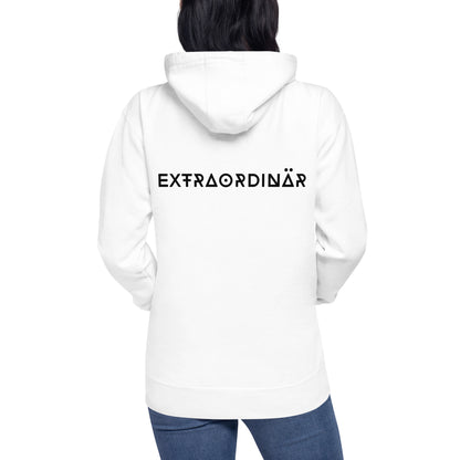 Unisex-Kapuzenpullover - extraordinär