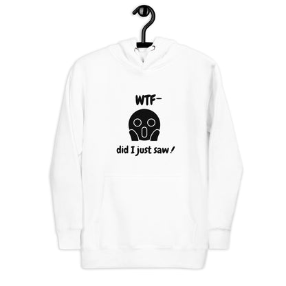 Unisex-Kapuzenpullover - WTF