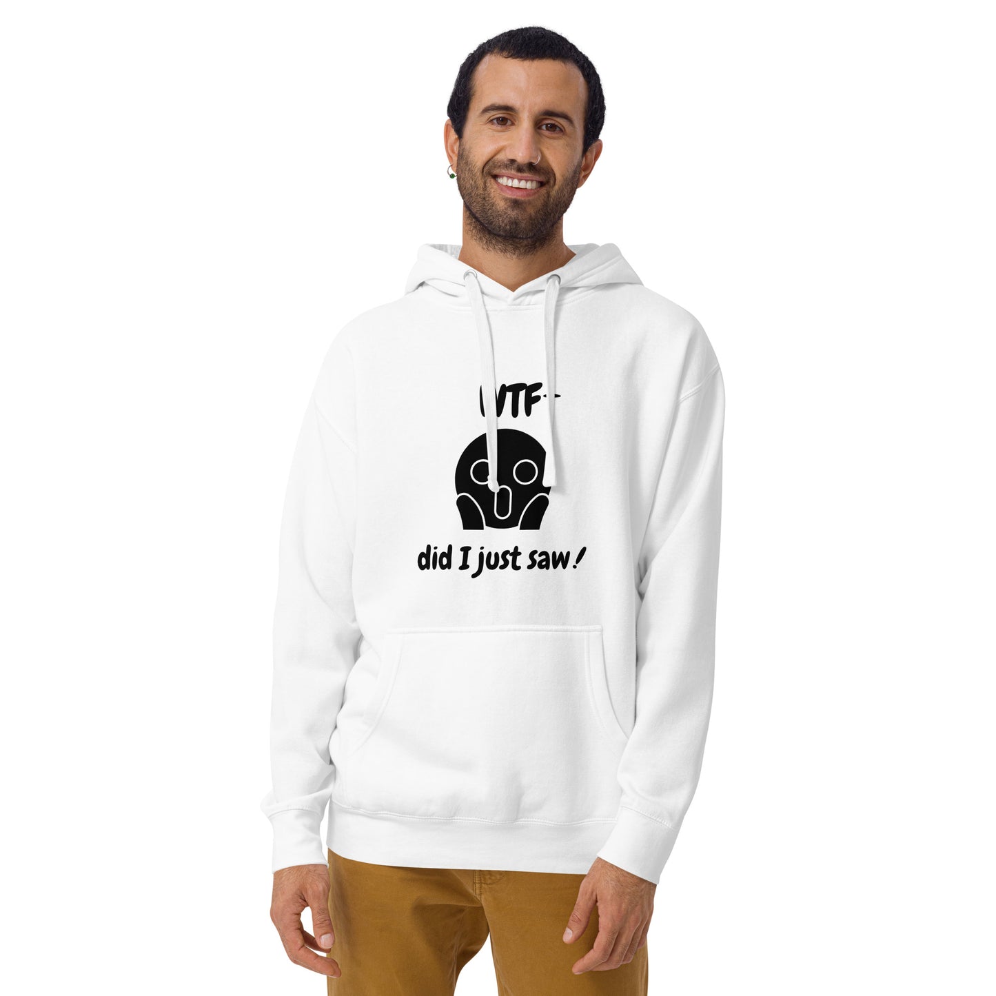 Unisex-Kapuzenpullover - WTF