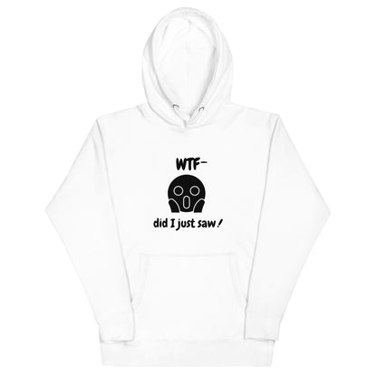 Unisex-Kapuzenpullover - WTF