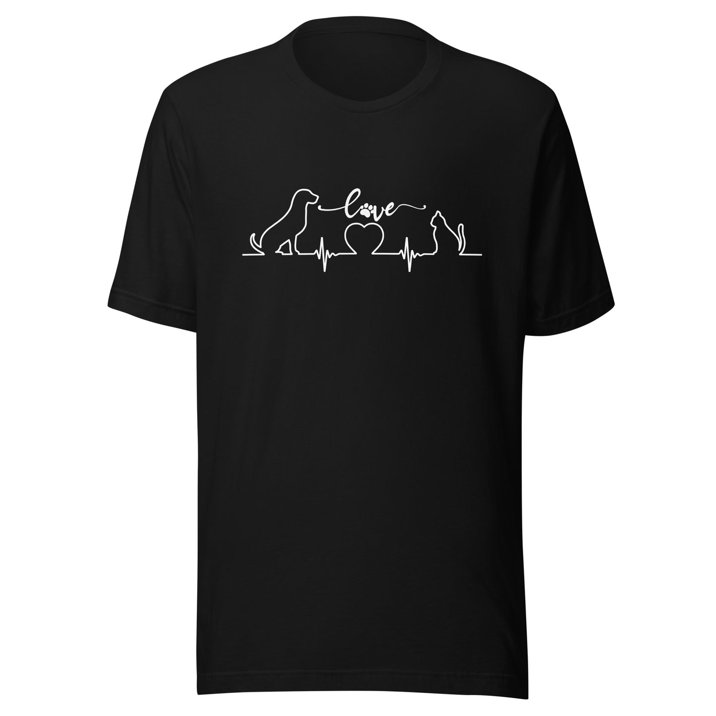 Unisex-T-Shirt - Katzenliebe