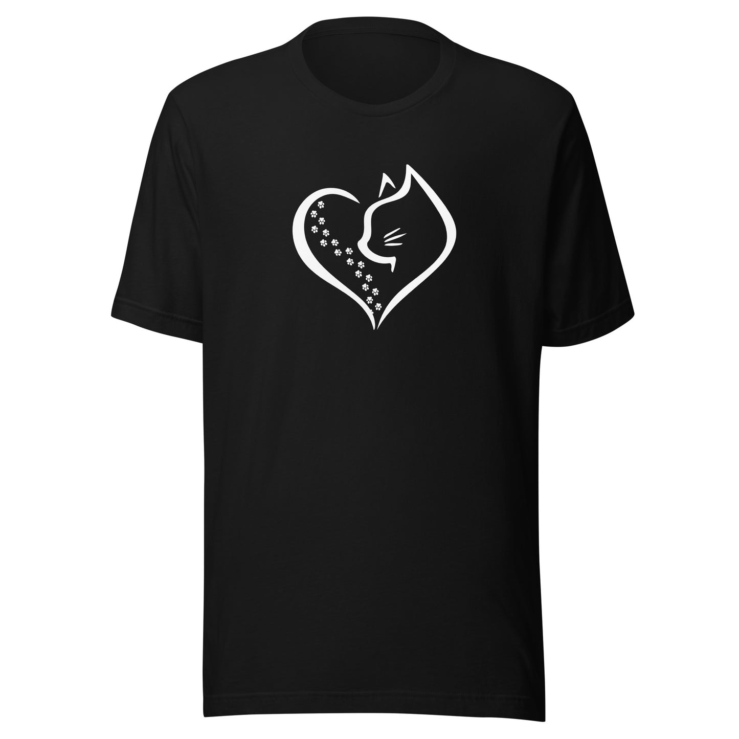 Unisex-T-Shirt- Katzenliebe