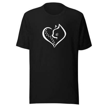 Unisex-T-Shirt- Katzenliebe