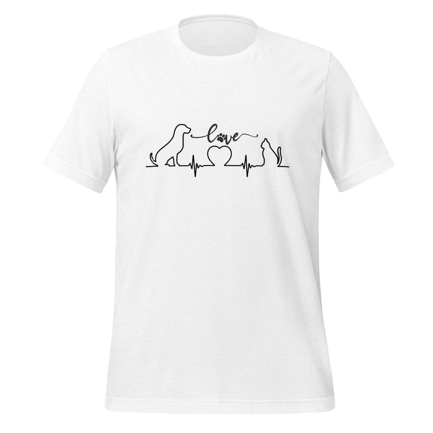 Unisex-T-Shirt- Katzenliebe