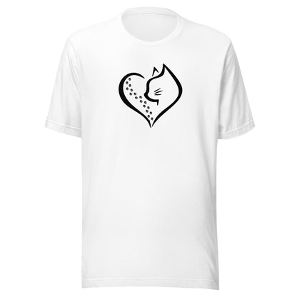 Unisex-T-Shirt- Katzenliebe