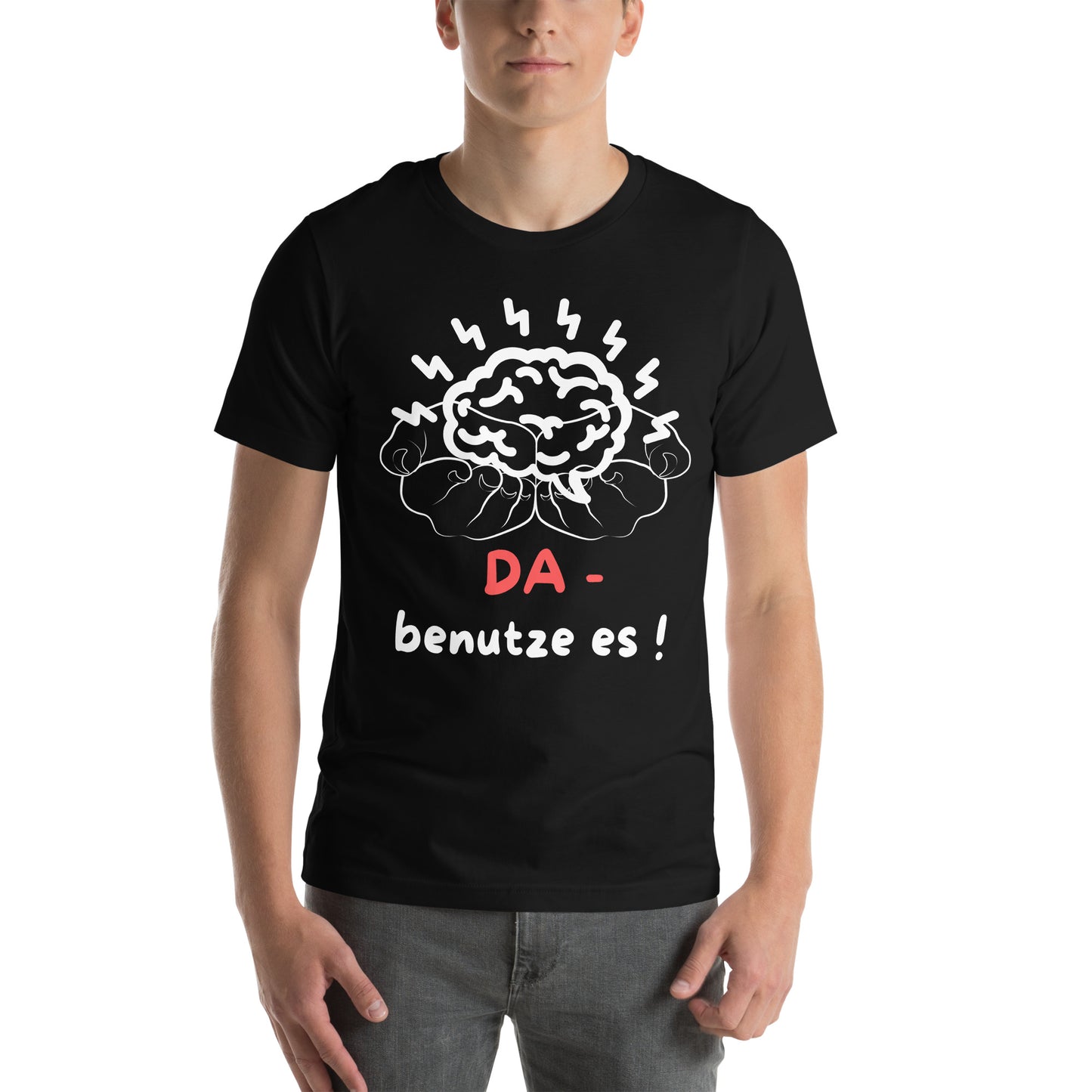 Unisex-T-Shirt - Gehirn