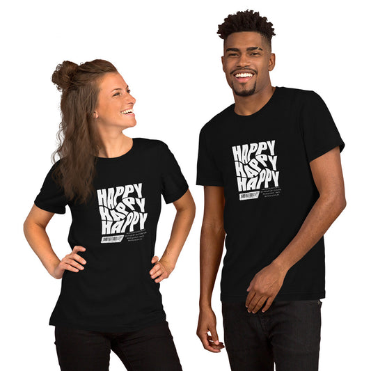 Unisex-T-Shirt - Happy