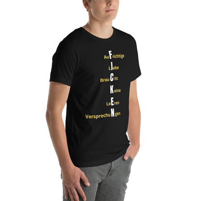 Unisex-T-Shirt - Liebe 2