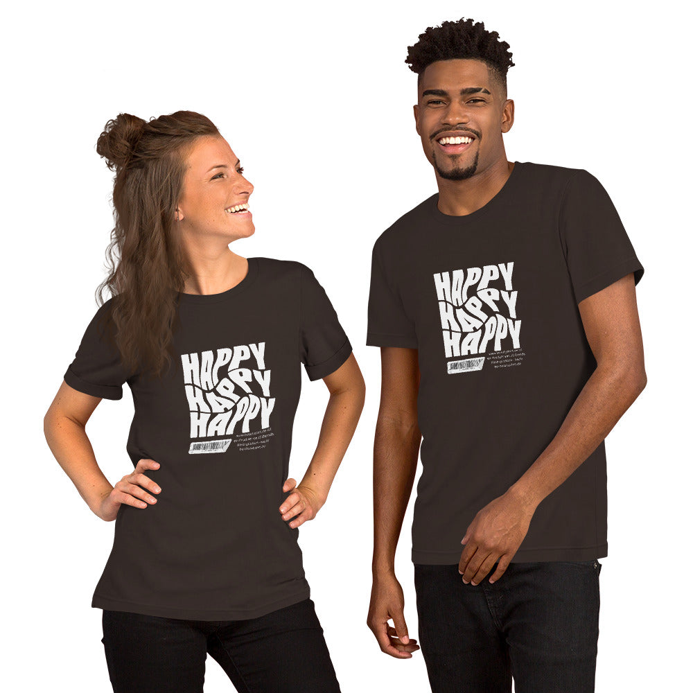 Unisex-T-Shirt - Happy