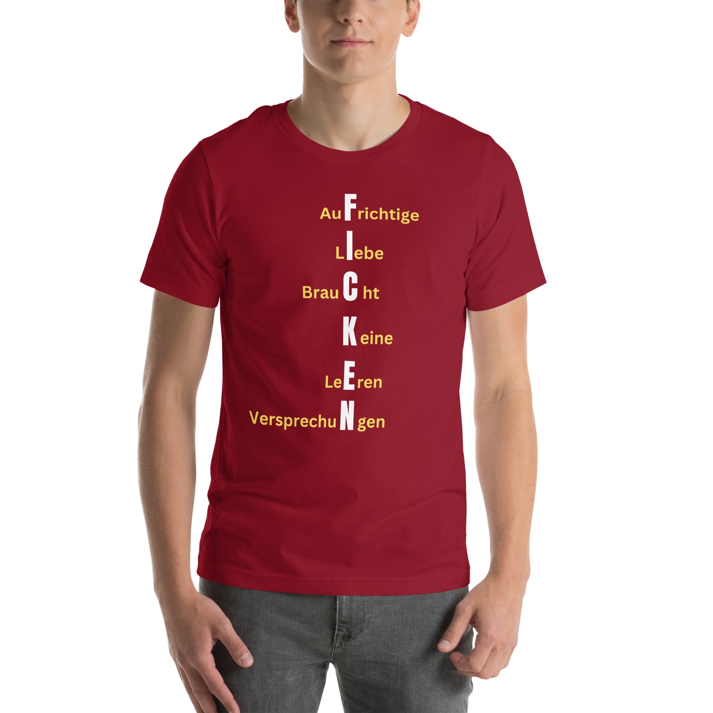 Unisex-T-Shirt - Liebe 2